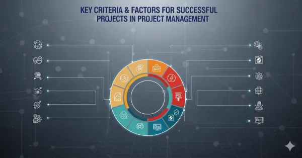 Key criteria and factors for successful projects in project management